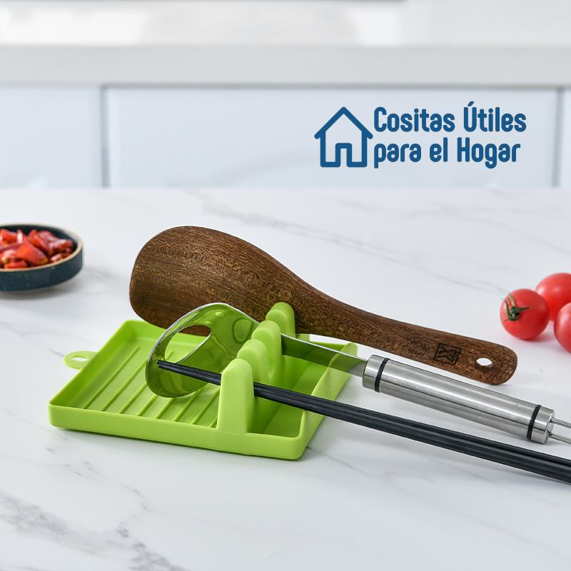 Soporte para No Manchar la Encimera Soporte para utensilios de cocina para no manchar la encimera