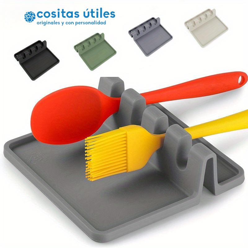 Soporte para Utensilios de Cocina de Silicona Soporte para utensilios de cocina de silicona en varios colores