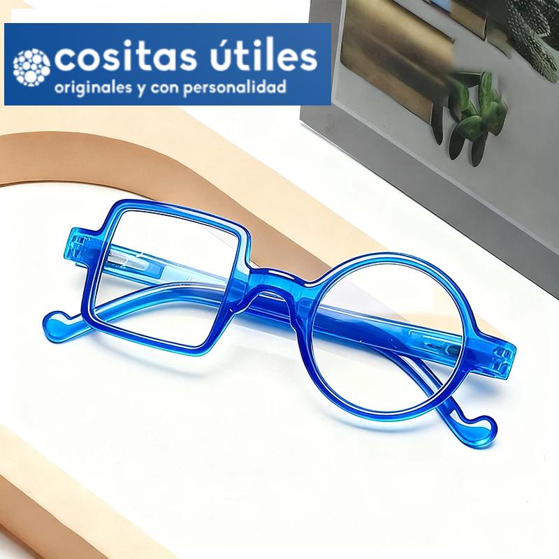 Gafas Asimétricas Azules Gafas originales asimétricas azules