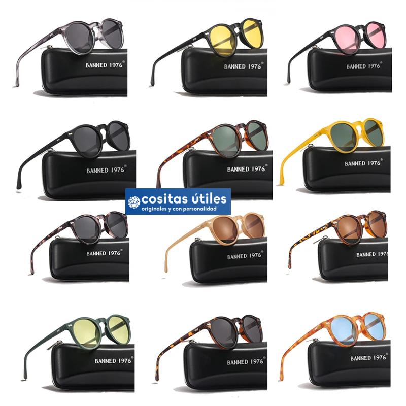 Colores Disponibles de Gafas Vintage Polarizadas Variantes de color de gafas de sol polarizadas vintage unisex UV400