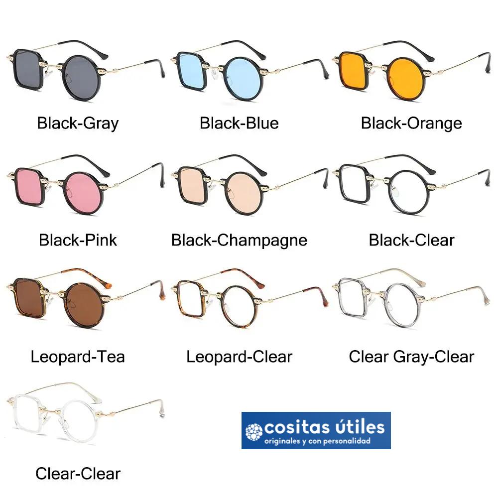 Colores Gafas de Sol Asimétricas Colores disponibles de las gafas de sol asimétricas originales